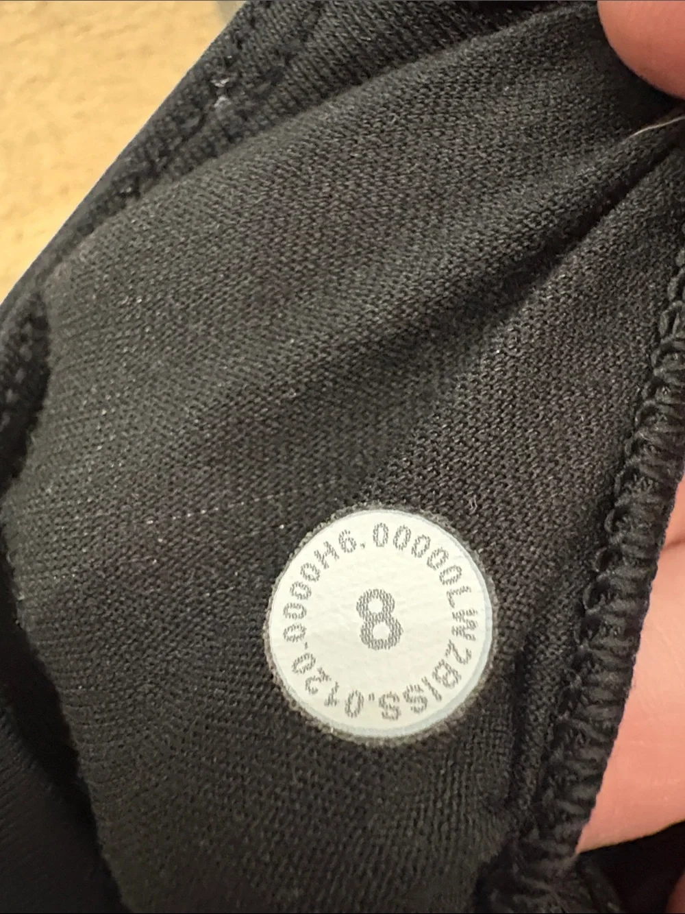 Lululemon high neck energy bra black size 8